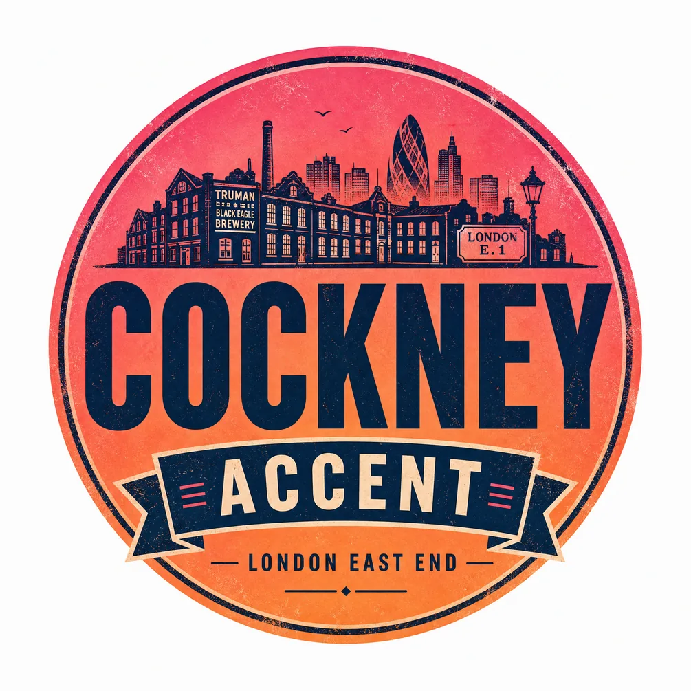 Cockney Accent accent training pack cover